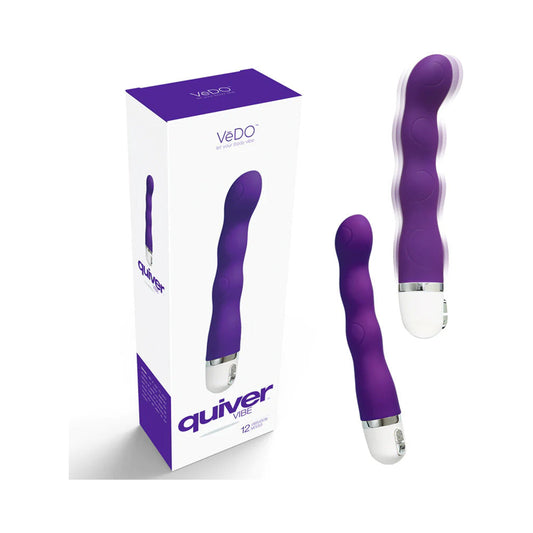 VEDO - MINIVIBRADOR QUIVER INTO YOU ÍNDIGO
