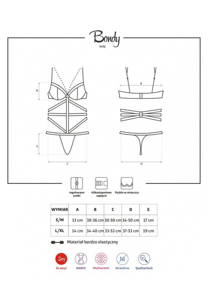OBSESSIVE - BONDY TEDDY  S/M