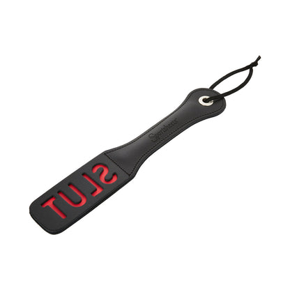 SPORTSHEETS LEATHER SLUT PADDLE