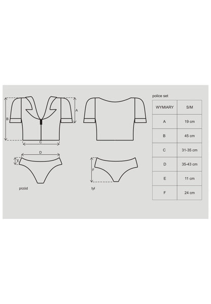 OBSESSIVE - POLICE SET  S/M