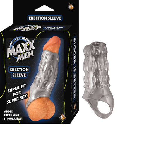 MAXX MEN ERECTION SLEEVE (CLEAR)