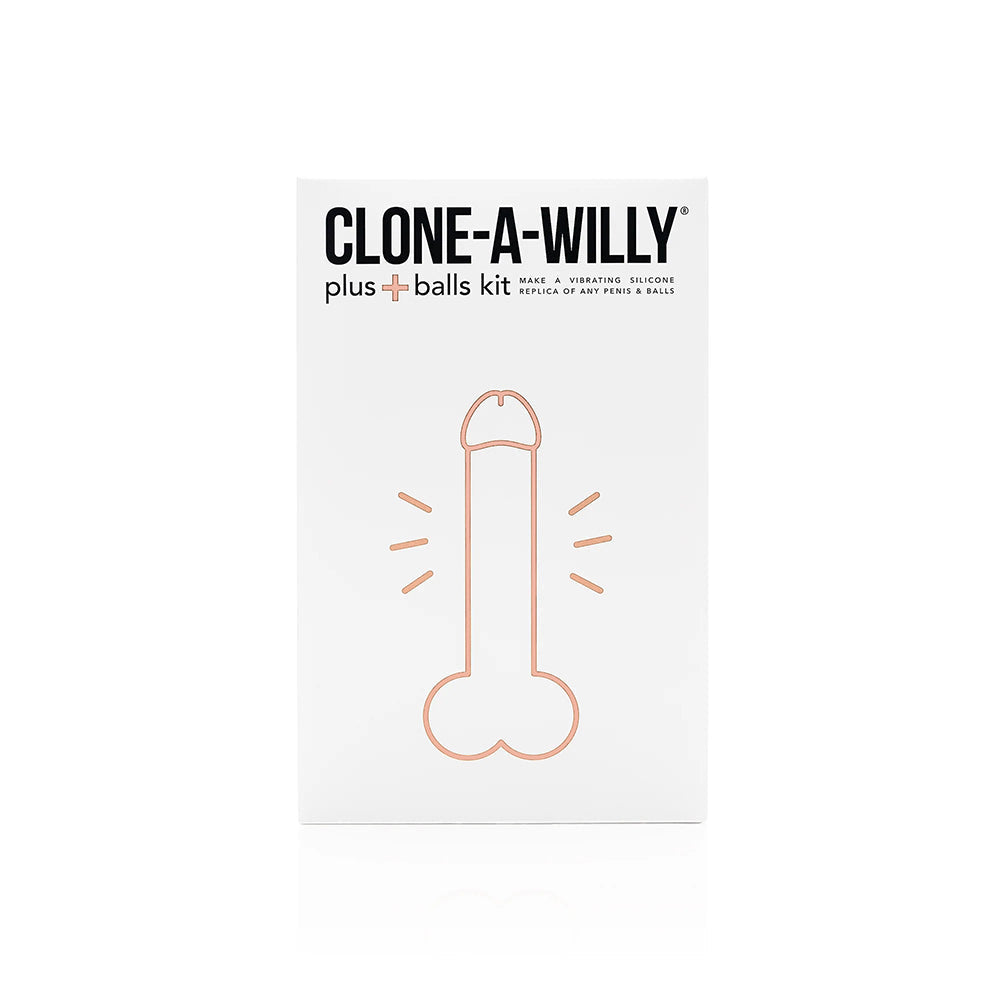 CLONE-A-WILLY - PLUS WITH BALLS LIGHT SKIN TONE