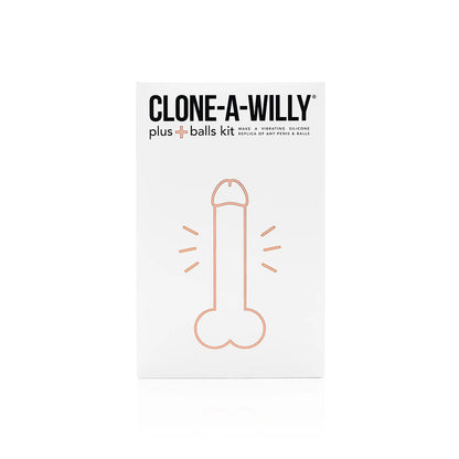 CLONE-A-WILLY - PLUS WITH BALLS LIGHT SKIN TONE