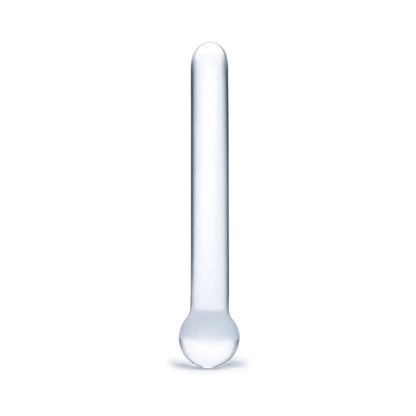 GLAS 7 IN. STRAIGHT GLASS DILDO