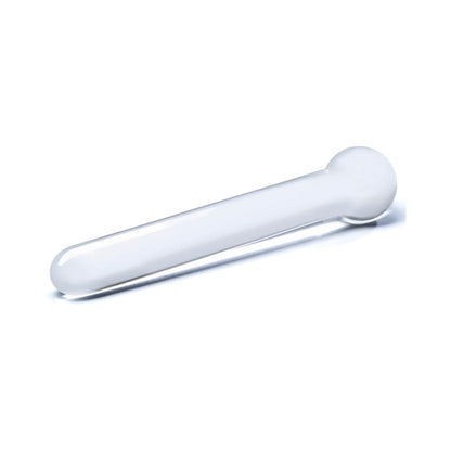 GLAS 7 IN. STRAIGHT GLASS DILDO