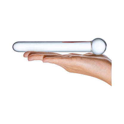 ELECTRIC EEL - GLAS 7 IN. STRAIGHT GLASS DILDO