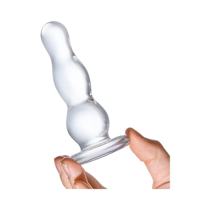 ELECTRIC EEL - GLAS 4 IN. GLASS BUTT PLUG
