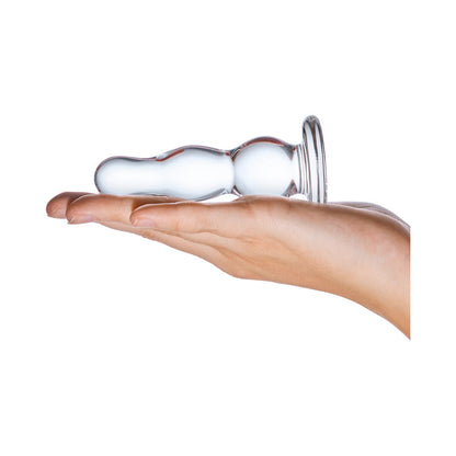 ELECTRIC EEL - GLAS 4 IN. GLASS BUTT PLUG