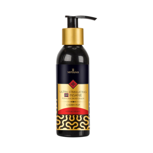 SENSUVA - HUMECTANTE PERSONAL ULTRAESTIMULANTE ON INSANE CEREZA 4.2 OZ.
