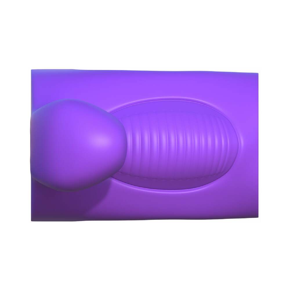 PIPEDREAM - FANTASY C-RINGZ VAINA DE PENE VIBRATORIA ULTIMATE COUPLES CAGE MORADO