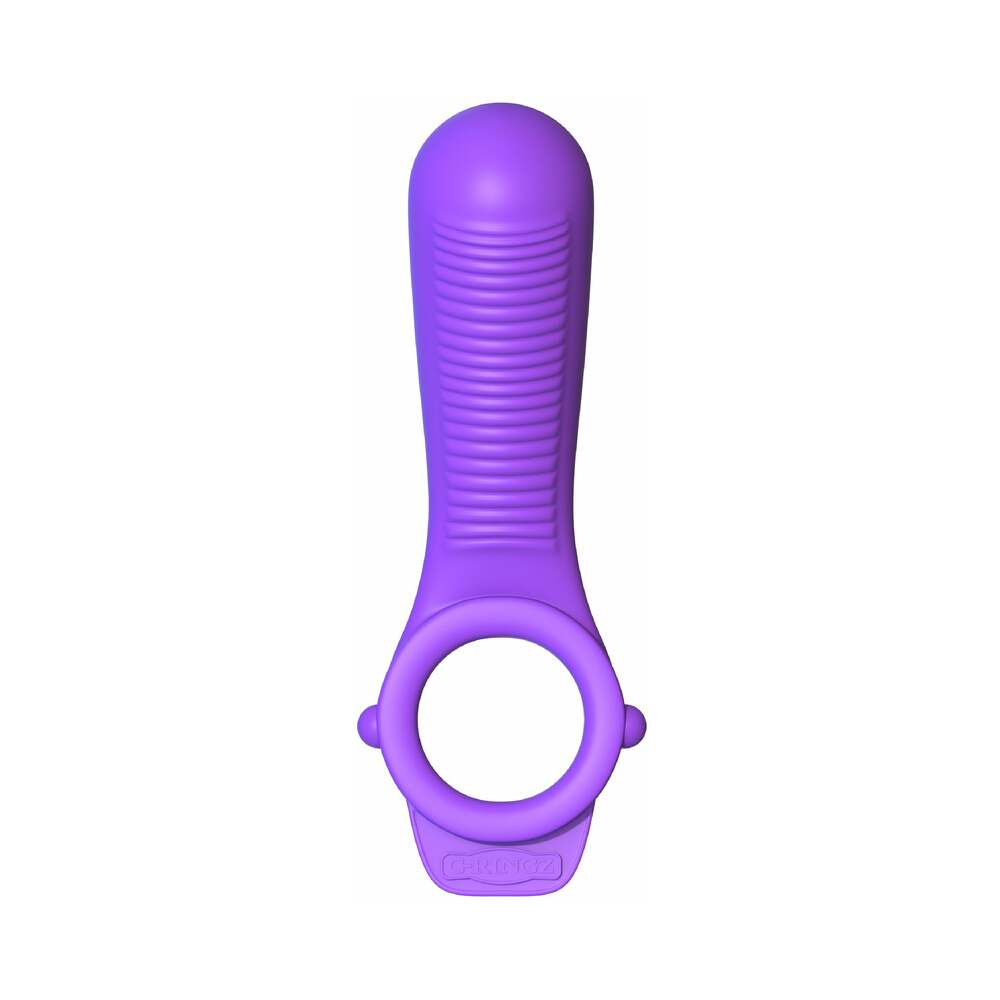 PIPEDREAM - FANTASY C-RINGZ REMOTE-CONTROLLED VIBRATING RIDE N GLIDE COUPLES RING PURPLE