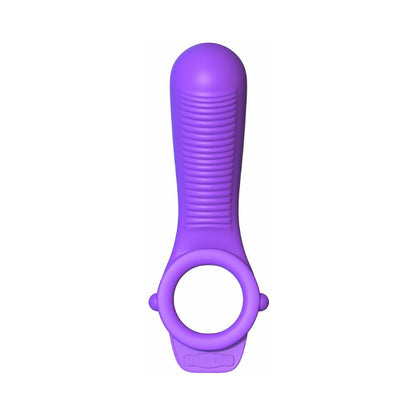 PIPEDREAM - FANTASY C-RINGZ REMOTE-CONTROLLED VIBRATING RIDE N GLIDE COUPLES RING PURPLE