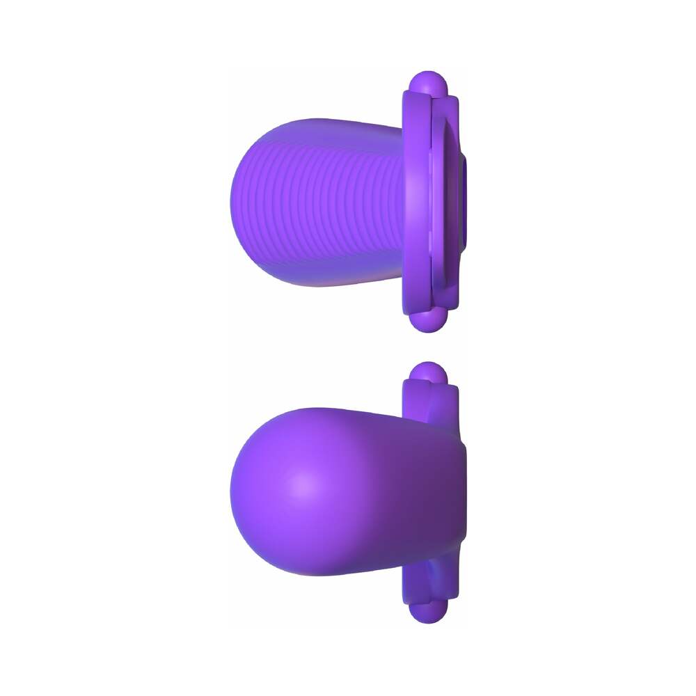 PIPEDREAM - FANTASY C-RINGZ REMOTE-CONTROLLED VIBRATING RIDE N GLIDE COUPLES RING PURPLE