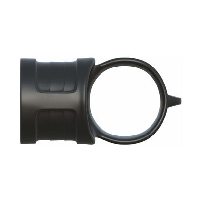 FANTASY C-RINGZ MR. BIG COCK RING & BALL STRETCHER SILICONE SLING BLACK