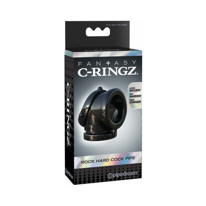 FANTASY C-RINGZ ROCK HARD COCK PIPE SLING BLACK