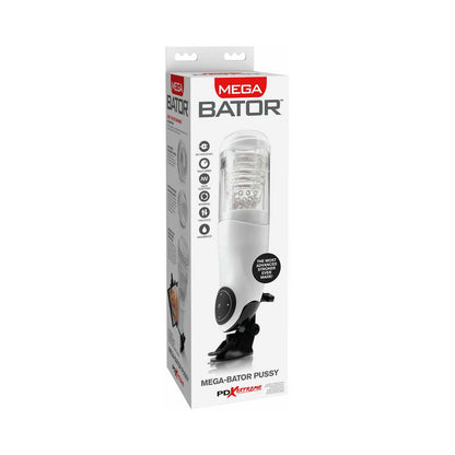 EXTREME TOYZ - PDX MEGA BATOR MASTURBADOR MASCULINO USB VAGINA BLANCA