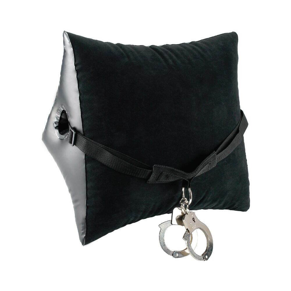 FETISH FANTASY SERIES DELUXE POSITION MASTER WITH CUFFS BLACK