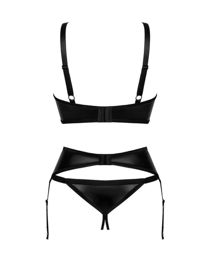 OBSESSIVE - ARMARES 3-PCS CROTCHLESS SET  M/L