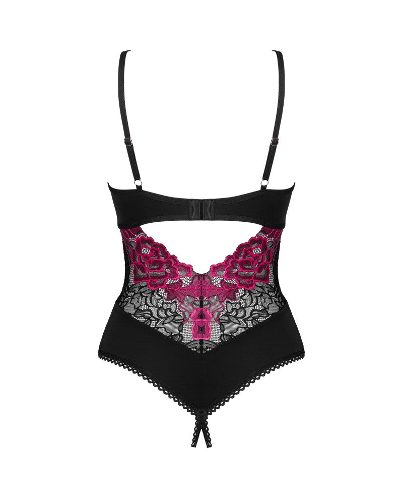 OBSESSIVE - ROSENTY CROTCHLESS TEDDY   XS/S