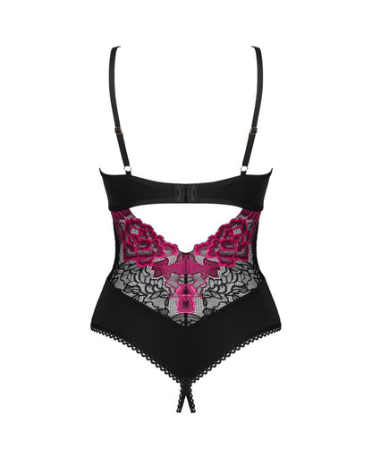 OBSESSIVE - ROSENTY CROTCHLESS TEDDY   XS/S