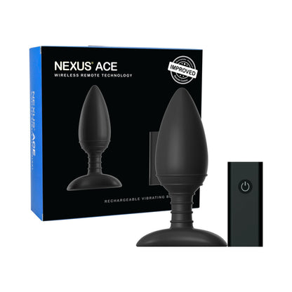 NEXUS - ACE LARGE REMOTE CONTROL VIBRATING BUTT PLUG