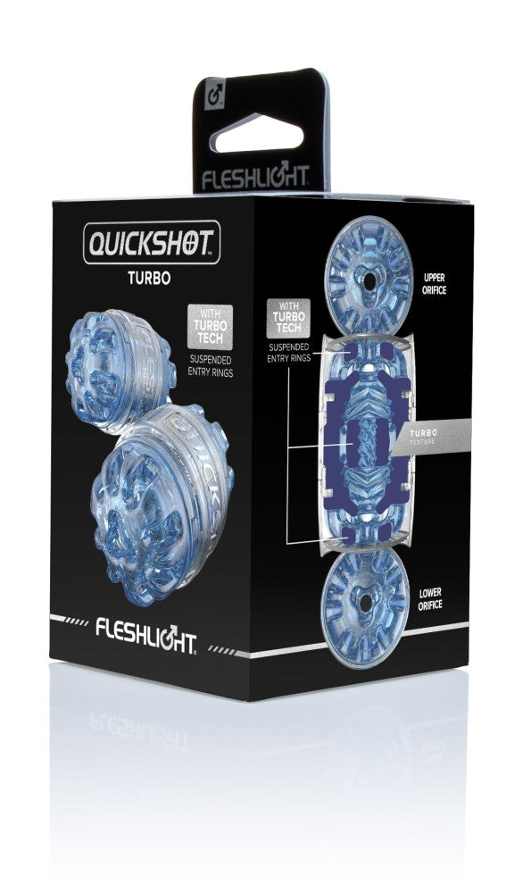 FLESHLIGHT - QUICKSHOT TURBO BLUE ICE