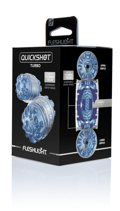 FLESHLIGHT - QUICKSHOT TURBO BLUE ICE