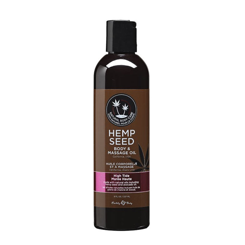 EARTHLY BODY - MASSAGE OIL HIGH TIDE 8OZ.
