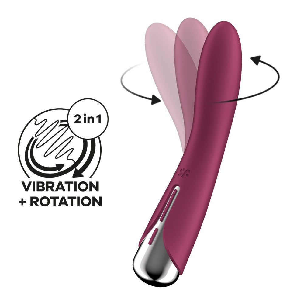 SATISFYER - SPINNING VIBE 1 RED