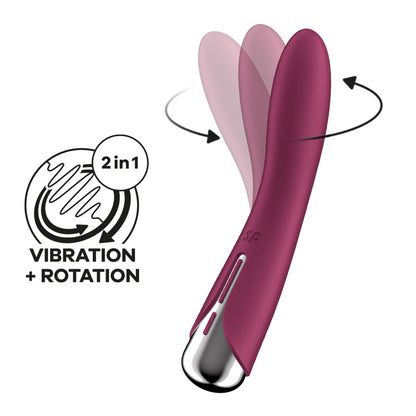 SATISFYER - SPINNING VIBE 1 RED