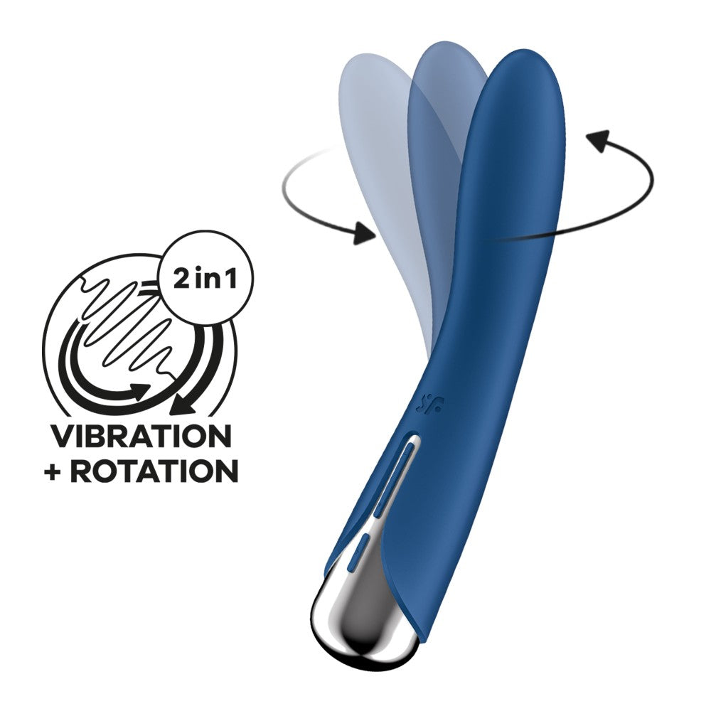 SATISFYER - SPINNING VIBE 1 BLUE