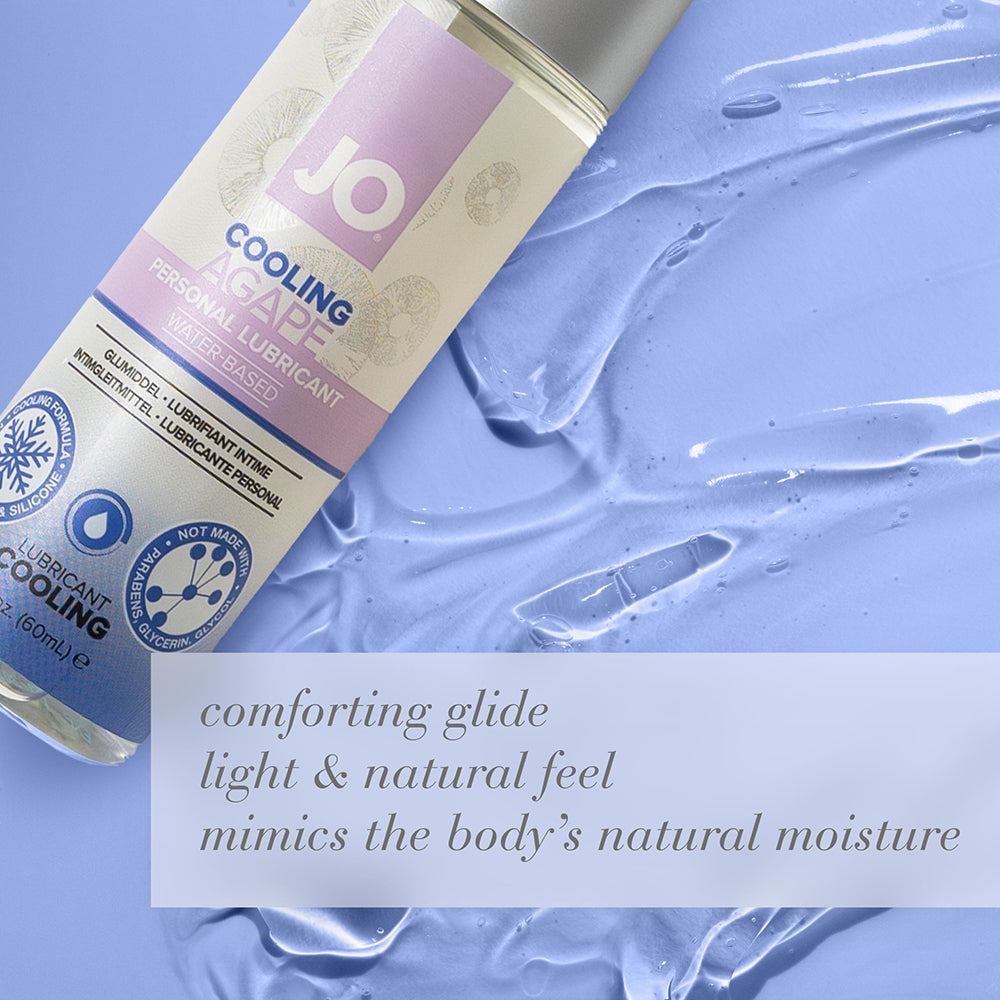 SYSTEM JO - JO AGAPE COOLING WATER-BASED LUBRICANT 2 OZ.