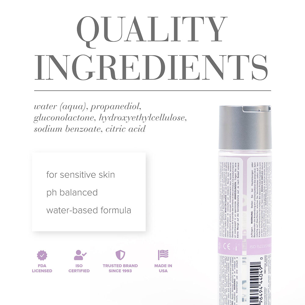 SYSTEM JO - JO AGAPE ORIGINAL WATER-BASED LUBRICANT 4 OZ.
