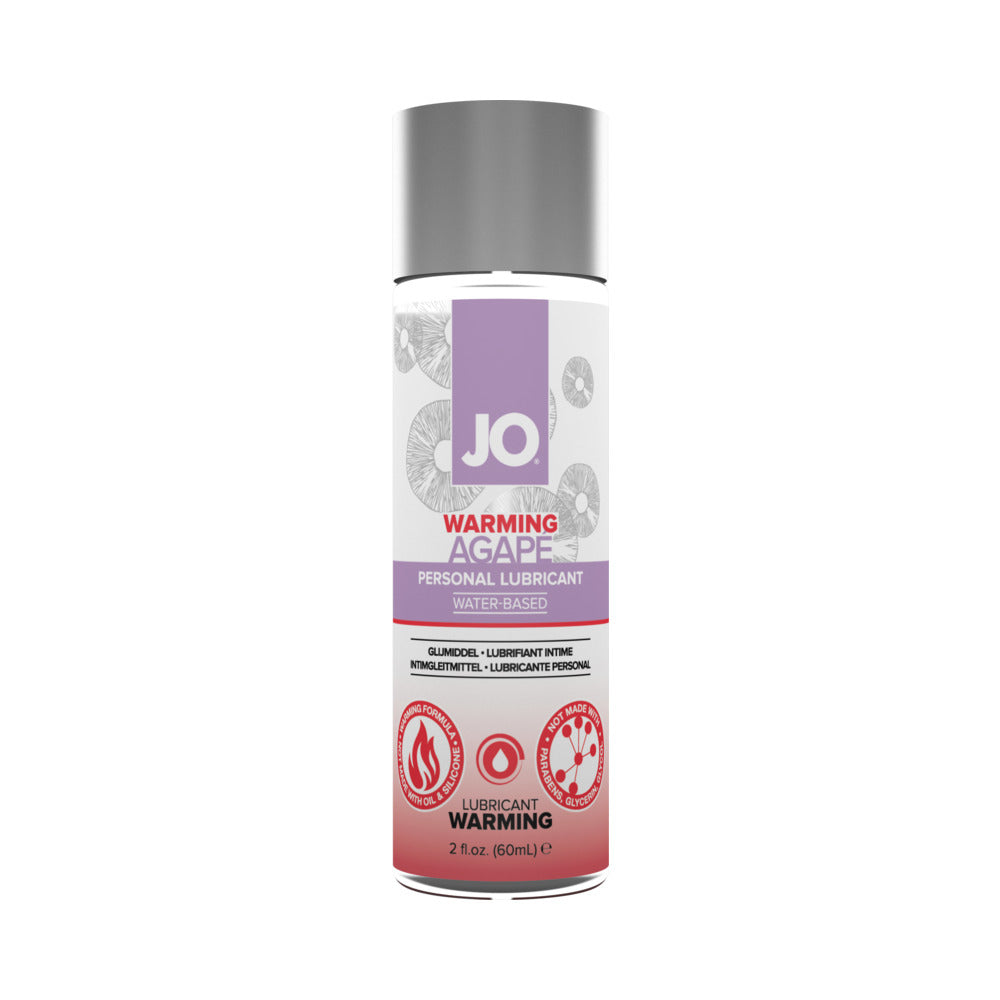 JO AGAPE WARMING WATER-BASED LUBRICANT 2 OZ.