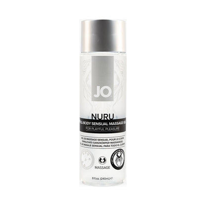 SYSTEM JO - JO NURU FULL-BODY SENSUAL MASSAGE GEL 8 OZ.