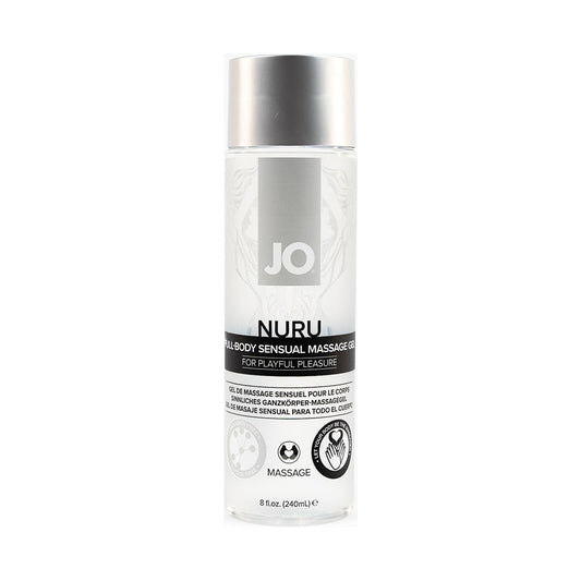 SYSTEM JO - JO NURU FULL-BODY SENSUAL MASSAGE GEL 8 OZ.