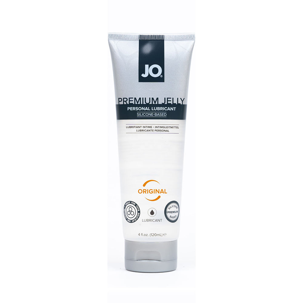 SYSTEM JO - JO PREMIUM JELLY SILICONE-BASED LUBRICANT 4 OZ.