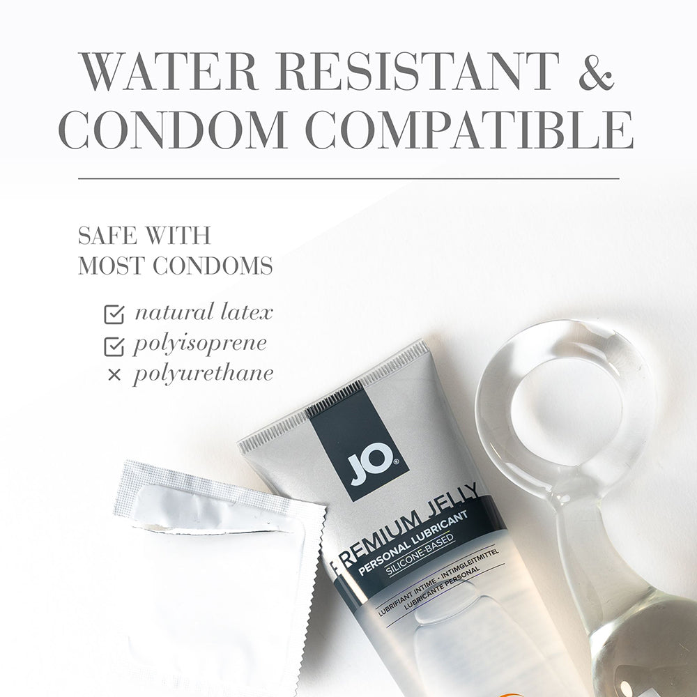 SYSTEM JO - JO PREMIUM JELLY SILICONE-BASED LUBRICANT 4 OZ.