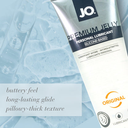SYSTEM JO - JO PREMIUM JELLY SILICONE-BASED LUBRICANT 4 OZ.