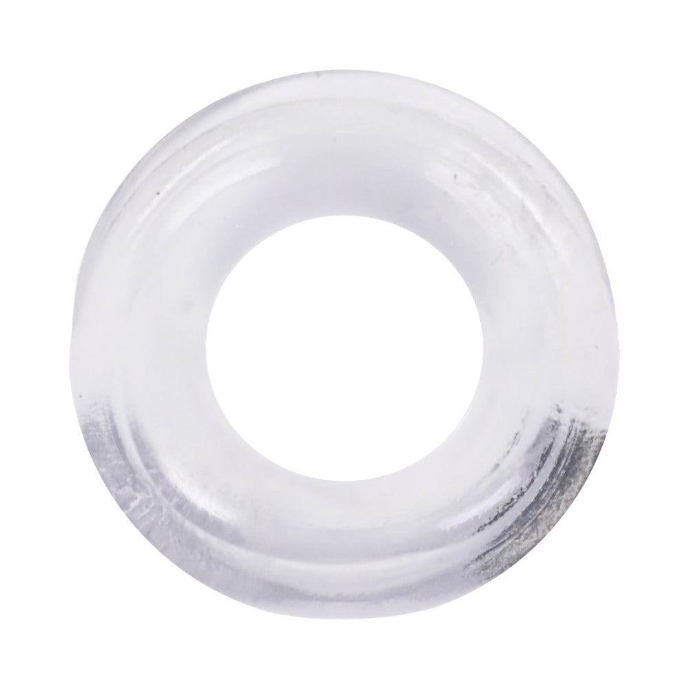 ROCK SOLID CONVEX CLEAR C RING IN A CLAMSHELL