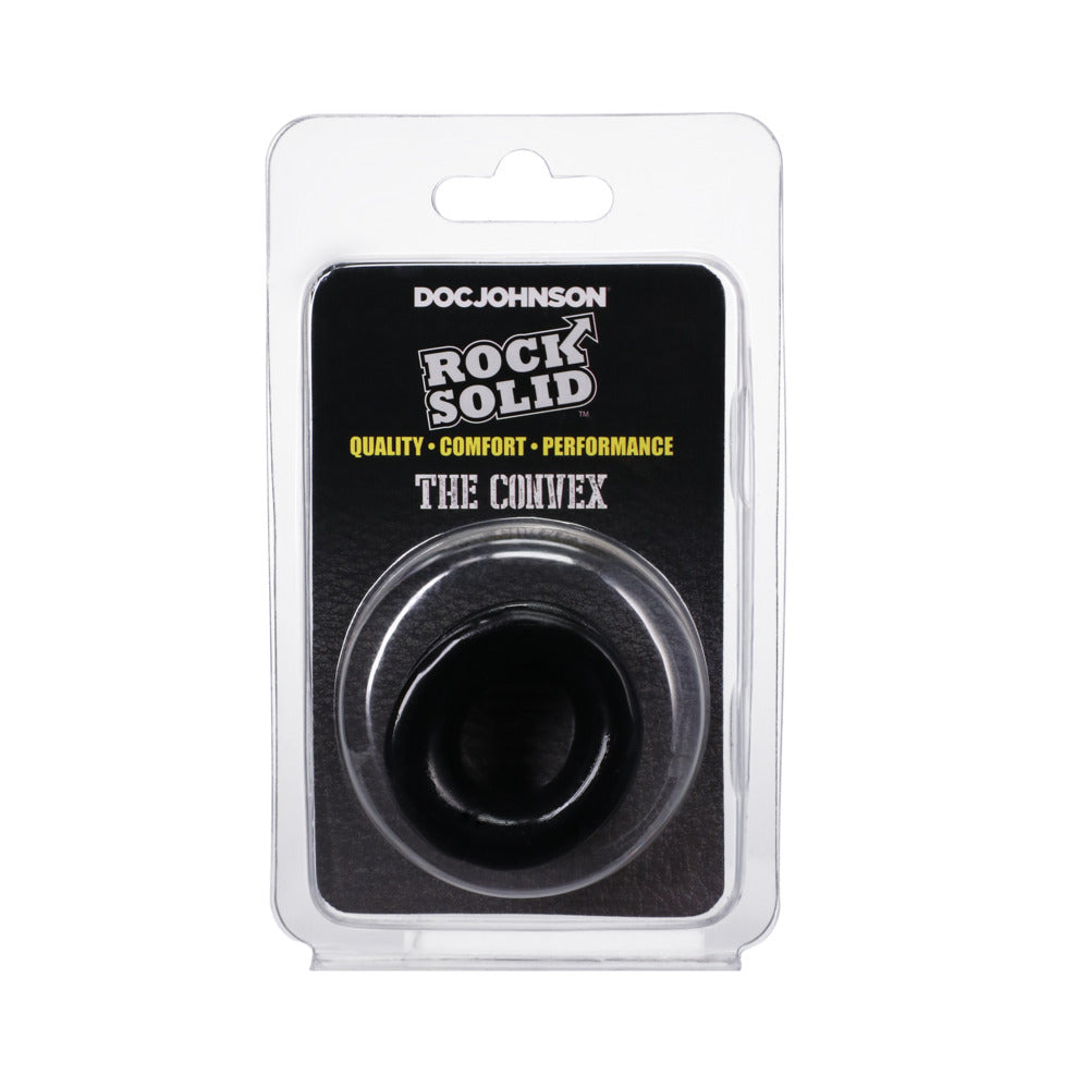 ROCK SOLID - CONVEX BLACK C RING IN A CLAMSHELL
