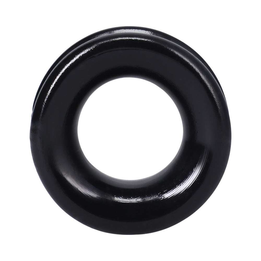 ROCK SOLID CONVEX BLACK C RING IN A CLAMSHELL