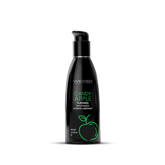 WICKED - AQUA CANDY APPLE WATER-BASED LUBRICANT 2 OZ.