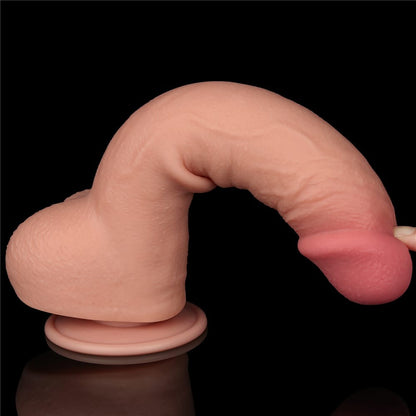 LOVETOY - 9.5'' SLIDING SKIN DUAL LAYER DONG FLESH_B15O50_3