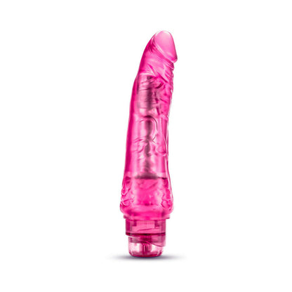 B YOURS VIBE 7 REALISTIC 8.75 IN. VIBRATING DILDO PINK