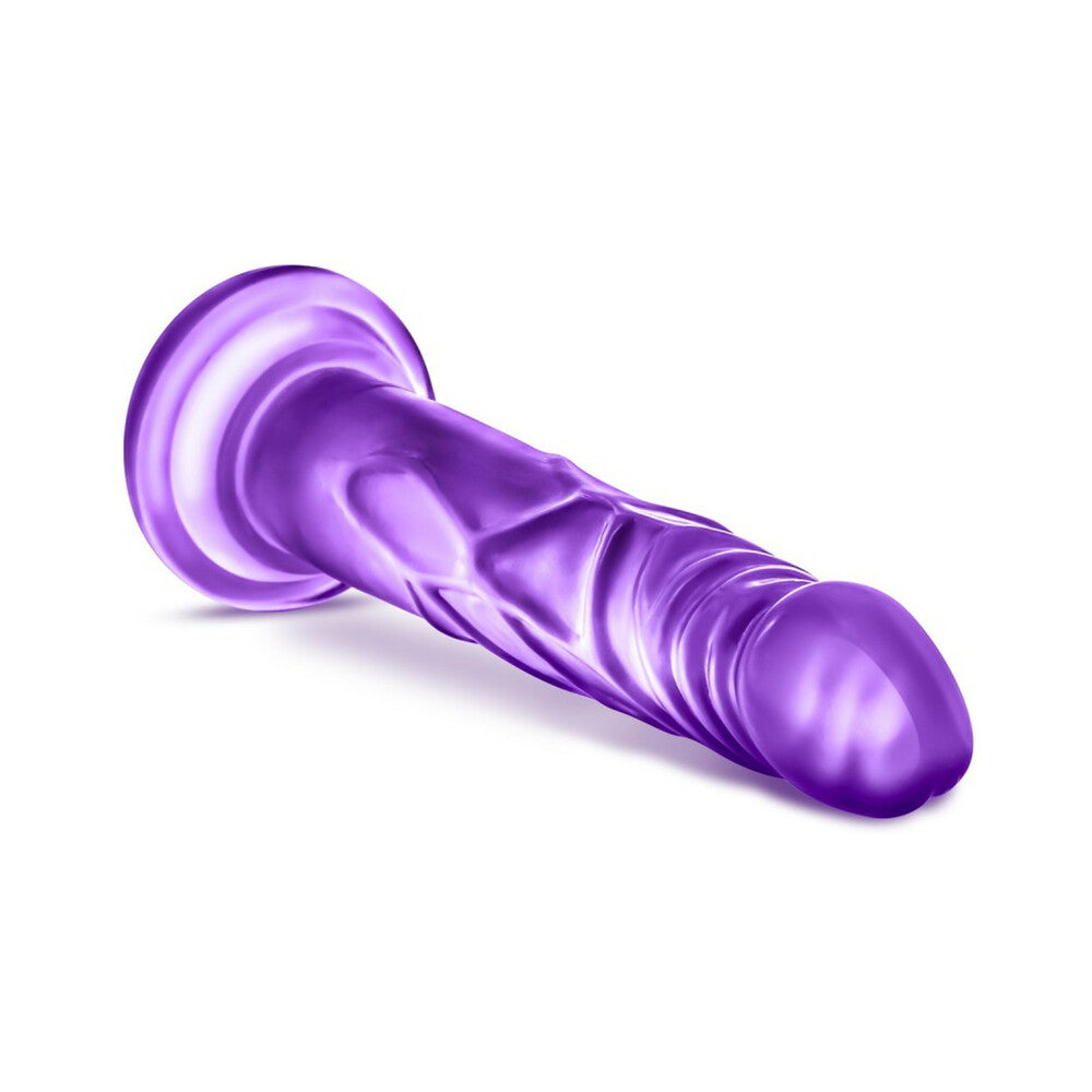 B YOURS SWEET ''N HARD 5 REALISTIC 7.5 IN. DILDO PURPLE