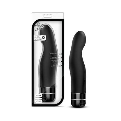 LUXE GIO SILICONE G-SPOT VIBRATOR BLACK