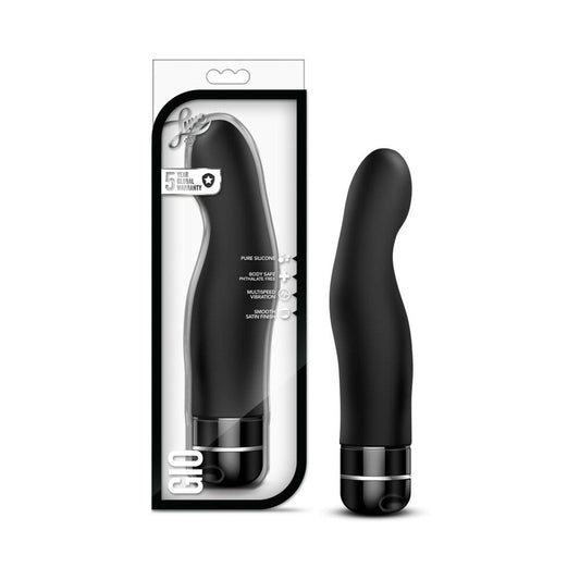 LUXE GIO SILICONE G-SPOT VIBRATOR BLACK