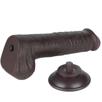 LOVETOY - 8'' SLIDING SKIN DUAL LAYER DONG BLACK III_B15O50_3