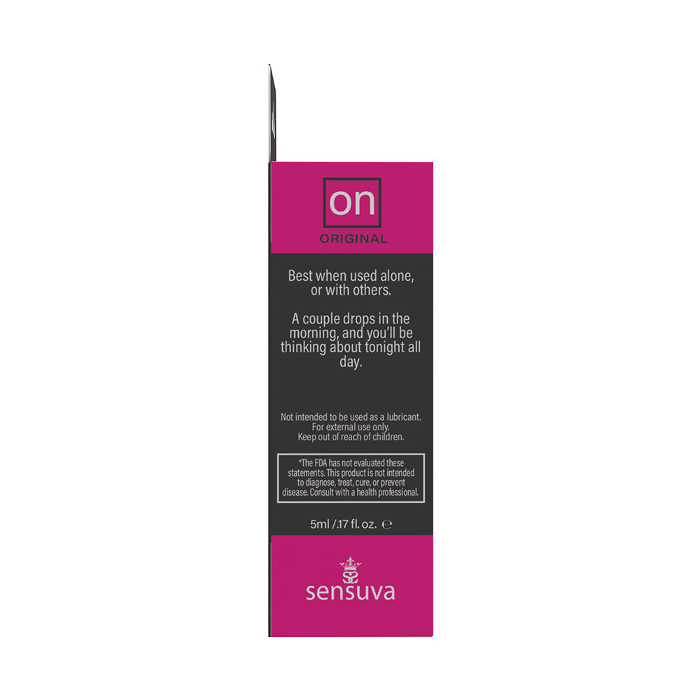 SENSUVA - ON ORIGINAL AROUSAL OIL 5 ML LARGE BOX
